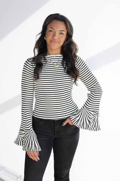 FREE THINKER STRIPE TOP