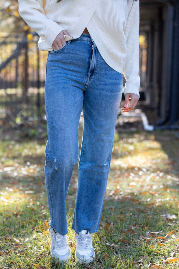 TRACEY HIGH RISE RELAXED JEAN