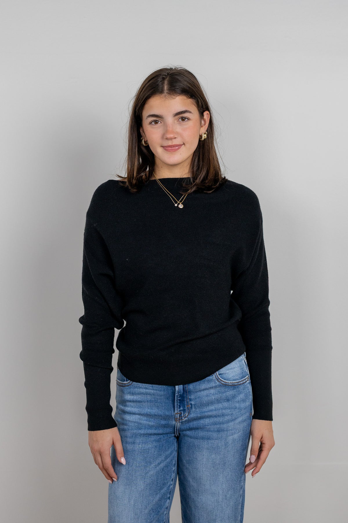 Robyn Rib Boatneck Sweater