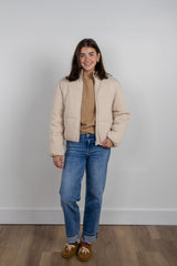 Cropped Puffer Jacket