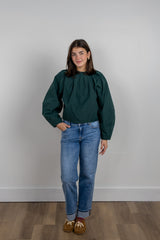 Balloon Poplin Shirt
