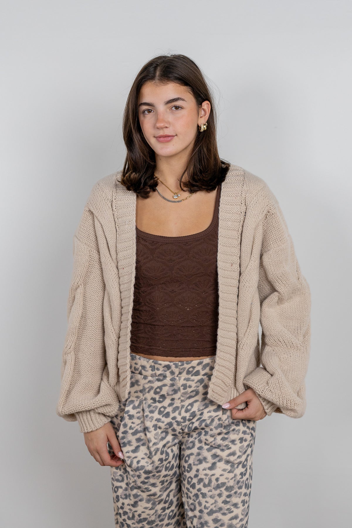 Cable Knit Cardigan