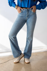 SLIM BOOTCUT LOW RISE JEAN