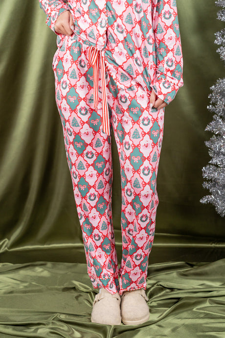 Candy Cane Pajama Pants
