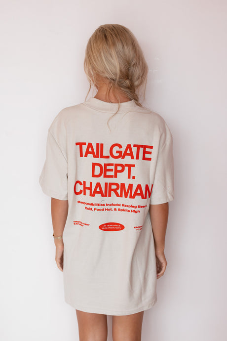 TAILGATE DEPT CHAIRMEN TEE