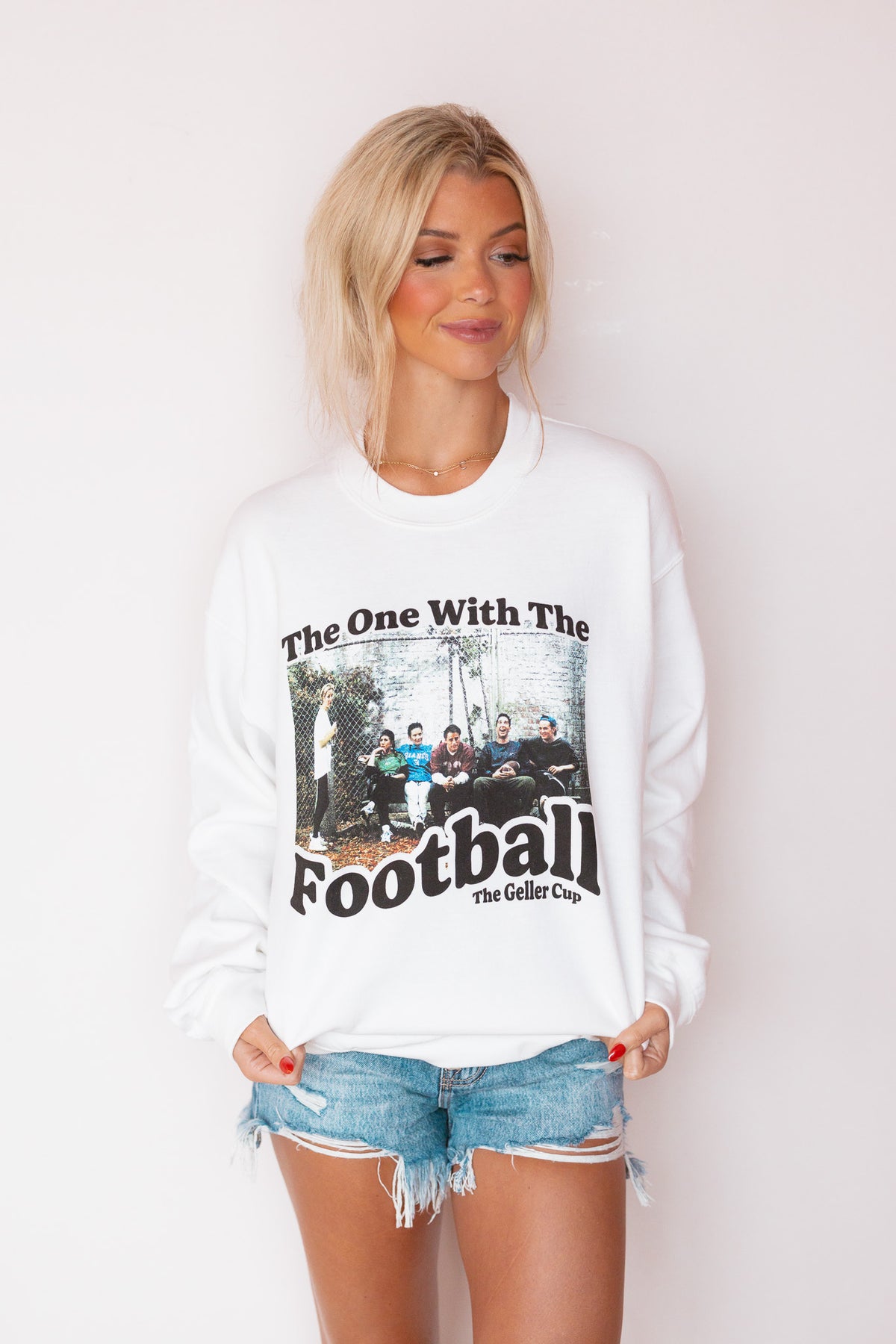 Friends the one with the football sweatshirt sale