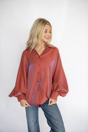 MELISSA BUTTON UP TOP