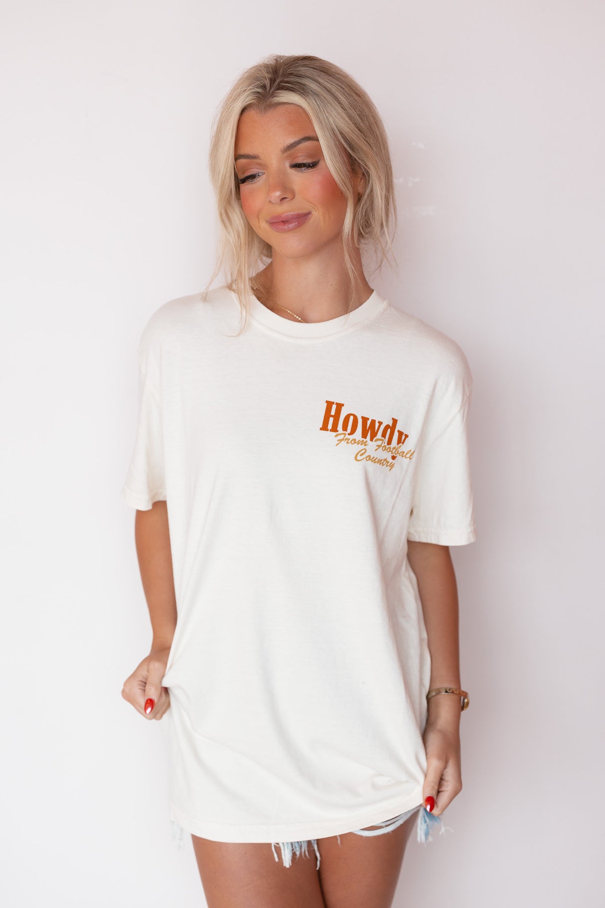HOWDY FOOTBALL TEE