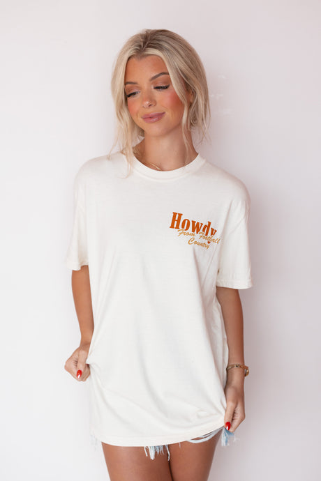 HOWDY FOOTBALL TEE