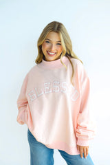BLESSED REVERSE MOCKNECK