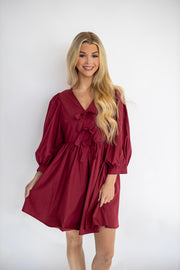 NOAH PUFF SLEEVE MINI DRESS