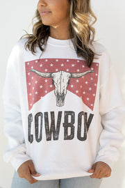 COWBOY LONGHORN SWEATSHIRT