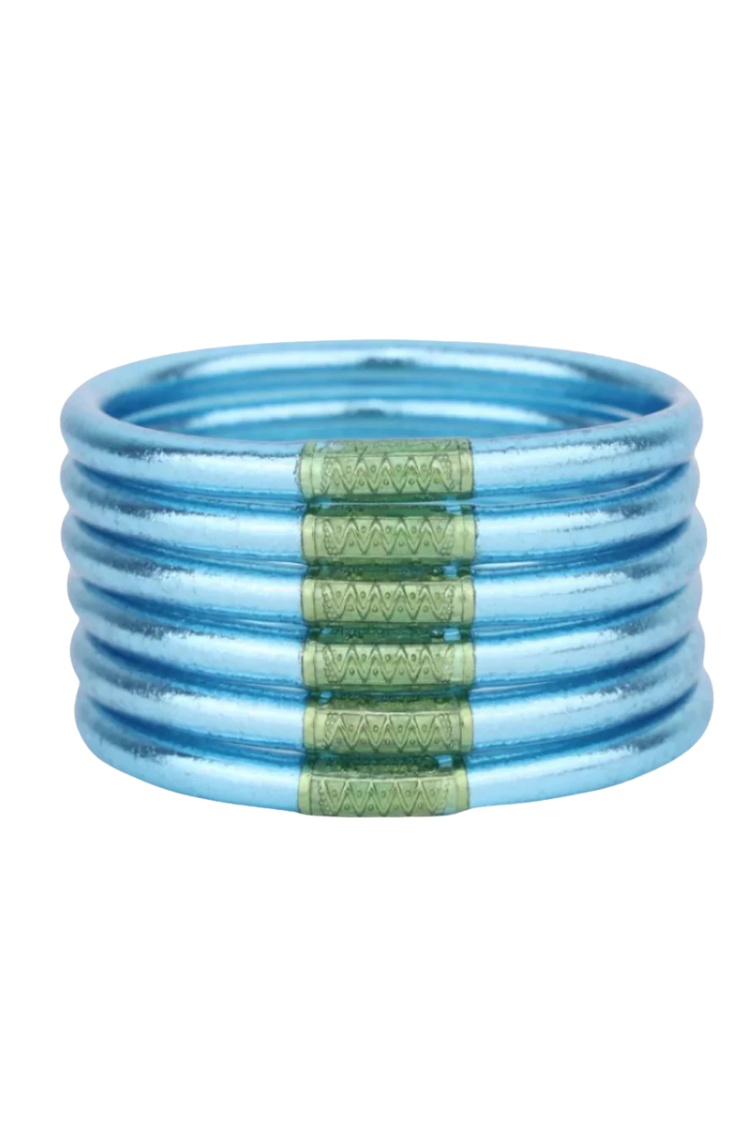 Budha Girl™ Set of 6 Bangles (Multiple Colors)
