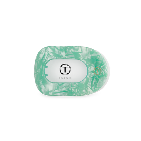 Flat Round Hair Clip | Small | Spring Splash