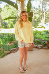 Anchor Patchwork Oversized Hoodie