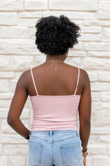 Polka Dot Strap Cami
