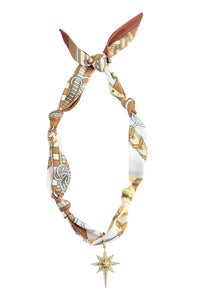 TULUM SCARF NECKLACE
