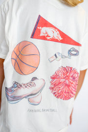 AR BASKETBALL MEMORABILIA TEE