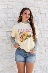 Papaya Graphic Tee