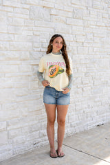 Papaya Graphic Tee
