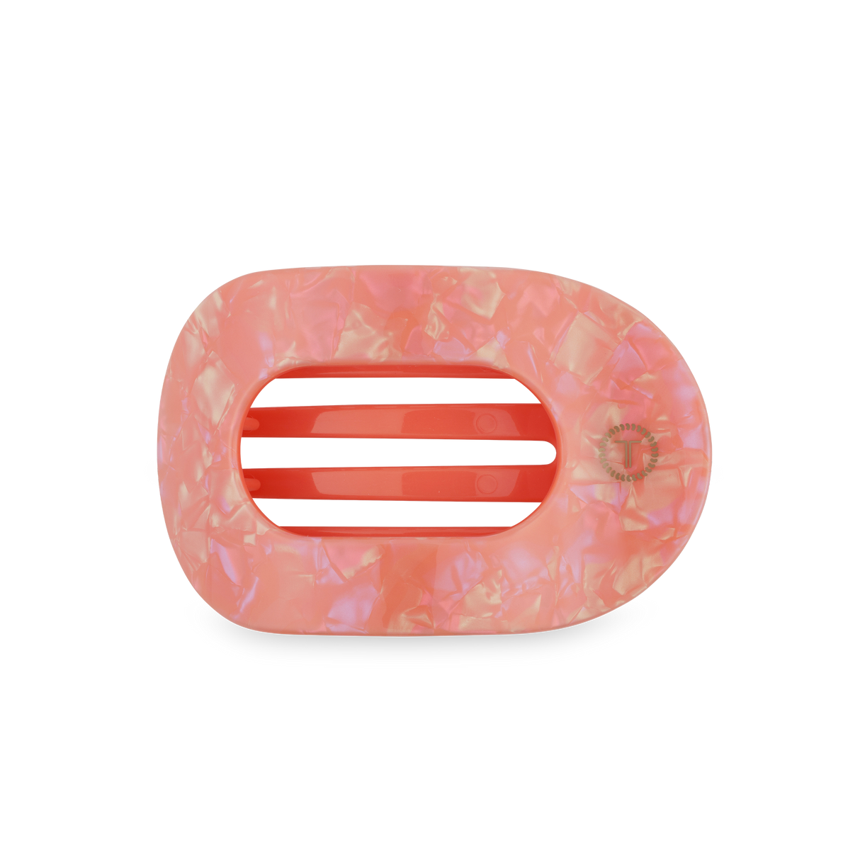 Flat Round Hair Clip | Medium | Dreamsicle