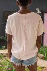 Pigment Washed Cotton Tee