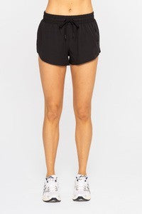 Drapey Mini Active Shorts