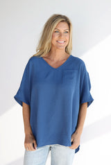 STAPLE POCKET TOP