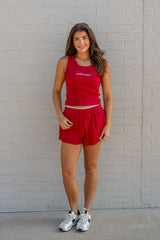 Arkansas Ribbed Tank Top