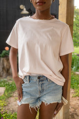 Pigment Washed Cotton Tee