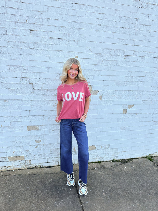 LOVE BURN OUT TEE