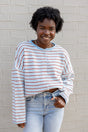Multicolor Striped Cardigan