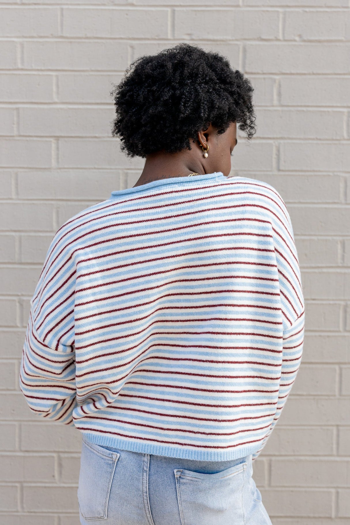 Multicolor Striped Cardigan