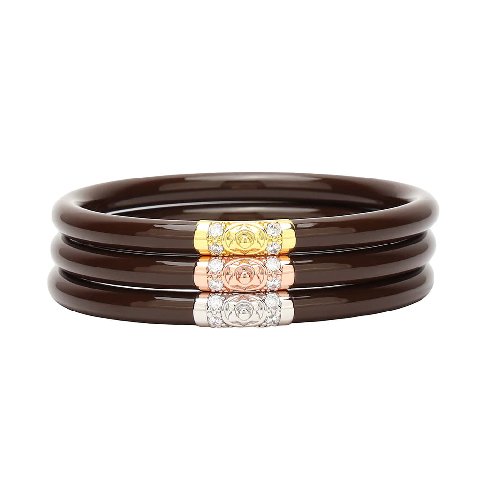 BUDHAGIRL SET OF 3 ALL WEATHER BANGLES