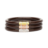 BUDHAGIRL SET OF 3 ALL WEATHER BANGLES