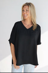 STAPLE POCKET TOP