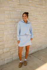 Modal Scuba Quarter Zip Funnel Neck Pullover