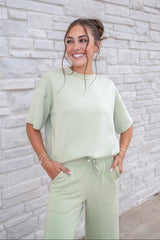 Scuba Short Sleeve Top