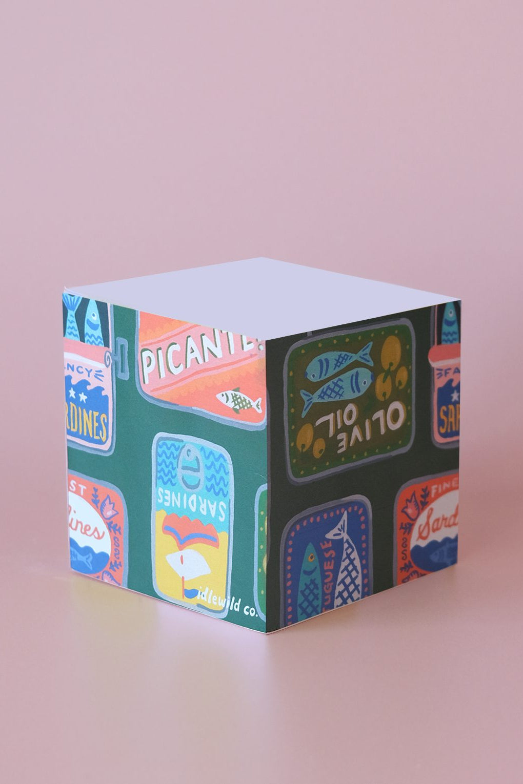 Idlewild Sticky Note Cube