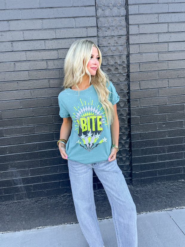 I BITE BURNOUT TEE