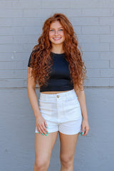 Stretchy Cotton Shorts