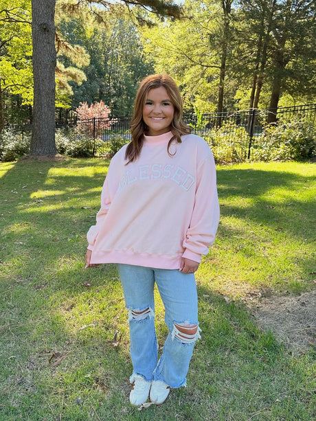 BLESSED REVERSE MOCKNECK