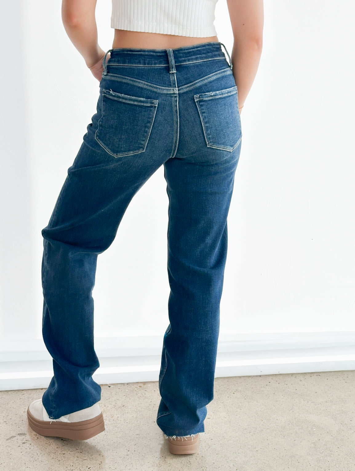 AUBURN SLIM WIDE JEAN