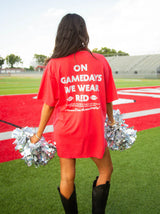 Gamedays We Wear Red Tee