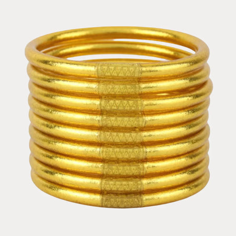 SET OF 9 ALL WEATHER BANGLES