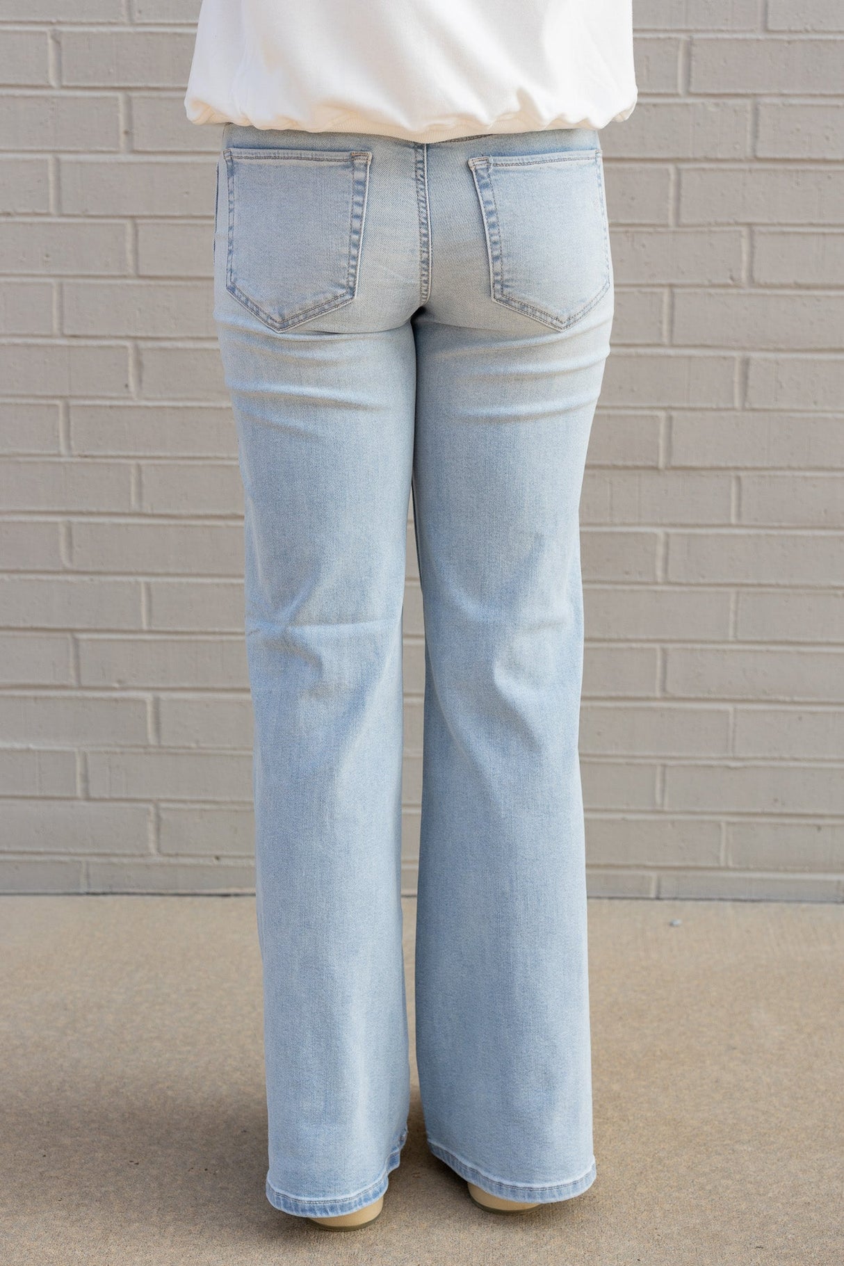 Low Rise Comfort Flare Jean