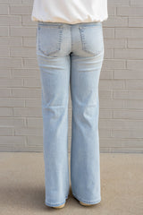 Low Rise Comfort Flare Jean