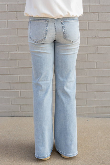 Low Rise Comfort Flare Jean