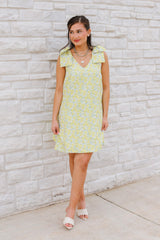 Floral Bow Dress (Multiple Colors)