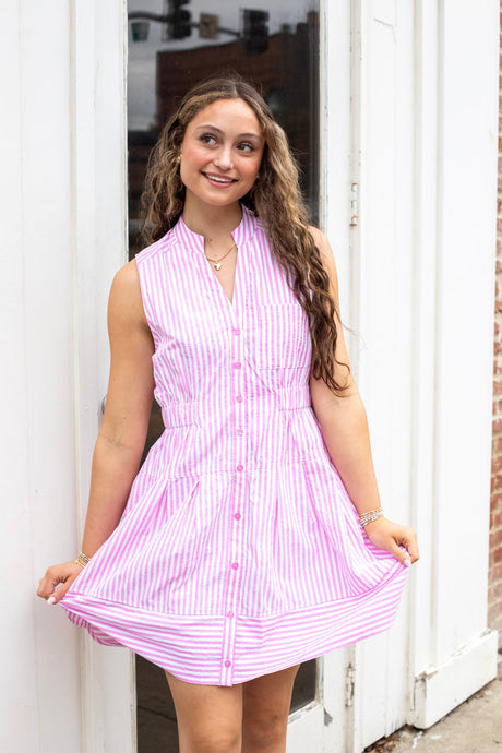 Gale Sleeveless Mini Dress (Multiple Colors)